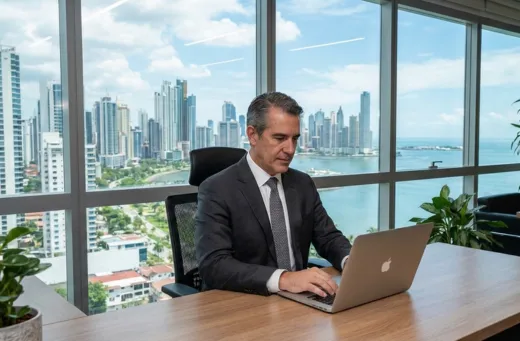 Empresario tramitando su Aviso de Operación en la Ciudad de Panamá