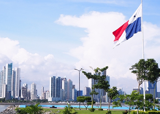 Vista del barrio San Francisco en Ciudad de Panamá