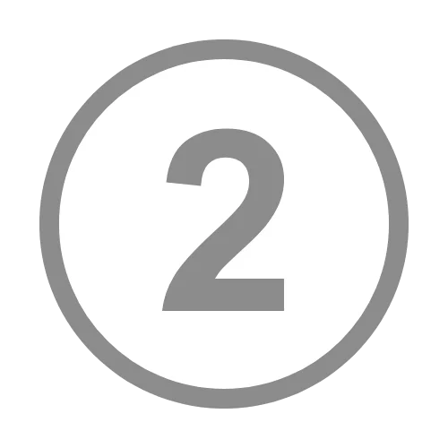 Number two icon