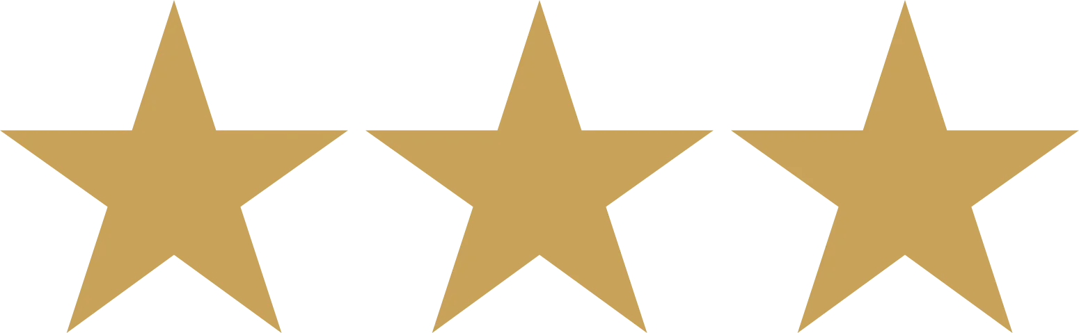 three stars icon