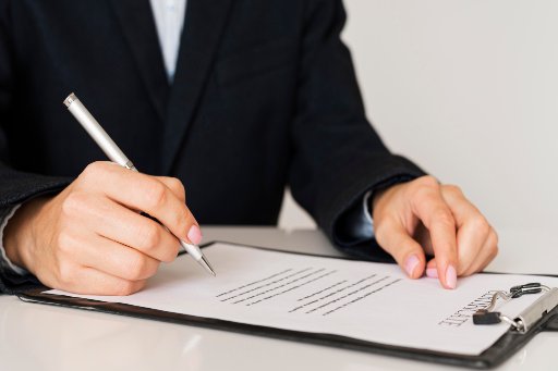 Person signing certifcate